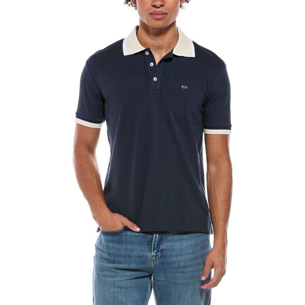 Gas Mens  Slim Fit Polo Shirt, Blue